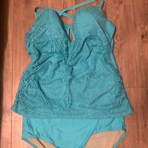 Lane Bryant 2pc swim suit